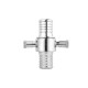 Short Branch Pipe with 20mm nozzle, 63mm Inlet & 20mm Outlet, IS:903 – Stainless Steel Short Branch Pipe with 20mm nozzle, 63mm Inlet & 20mm Outlet, IS:903 – Stainless Steel